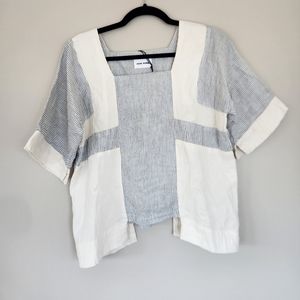 Atelier Delphine block top with stripes